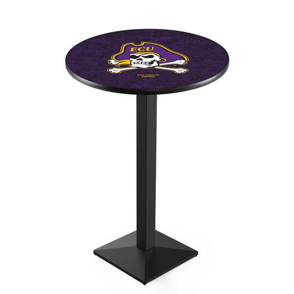 42" Blk Wrinkle East Carolina Pub Table